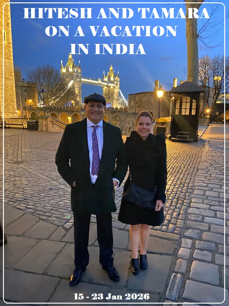 Hitesh Shah and Tamara Gogoladse